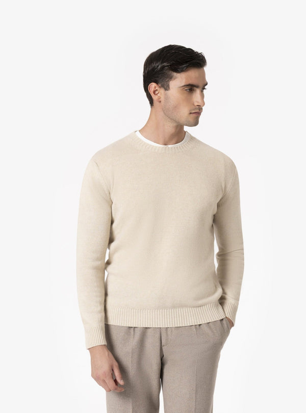 Laurino – Maglia Uomo Girocollo in Lana e Cashmere - Fusaro Antonio dal 1893 - Fusaro Antonio