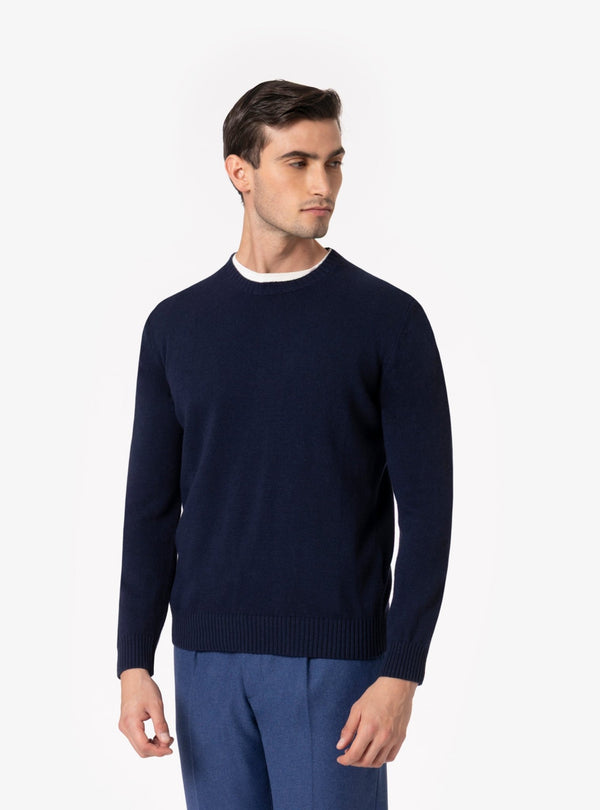 Laurino – Maglia Uomo Girocollo in Lana e Cashmere - Fusaro Antonio dal 1893 - Fusaro Antonio