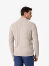 Luserna – Cardigan Uomo con Zip in Misto Lana - Fusaro Antonio dal 1893 - Fusaro Antonio
