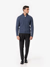 Luserna – Cardigan Uomo con Zip in Misto Lana - Fusaro Antonio dal 1893 - Fusaro Antonio
