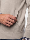 Maglia Full-Zip Uomo in Cotone Misto Cashmere - Fusaro Antonio dal 1893 - Fusaro Antonio