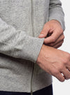 Maglia Full-Zip Uomo in Cotone Misto Cashmere - Fusaro Antonio dal 1893 - Fusaro Antonio