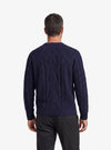 Maglia Girocollo Treccia Uomo in Misto Lana - Fusaro Antonio dal 1893 - Fusaro Antonio