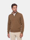Maglia Mezza Zip Uomo in Misto Cashmere - Fusaro Antonio dal 1893 - Fusaro Antonio