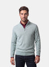 Maglia Mezza Zip Uomo in Misto Cashmere - Fusaro Antonio dal 1893 - Fusaro Antonio
