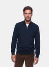 Maglia Mezza Zip Uomo in Misto Cashmere - Fusaro Antonio dal 1893 - Fusaro Antonio