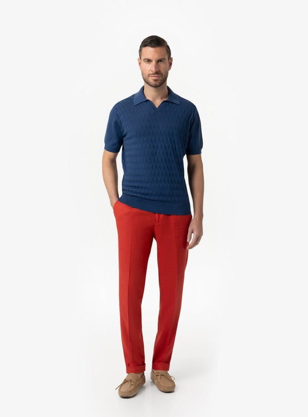 Maglia Polo Uomo con Motivo - Fusaro Antonio dal 1893 - Fusaro Antonio