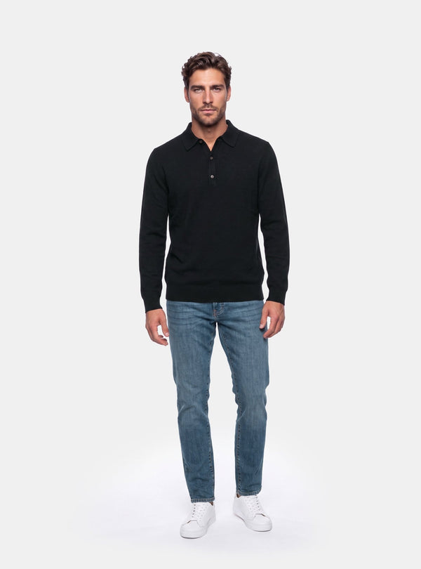 Maglia Polo Uomo in Lana e Cashmere - Fusaro Antonio dal 1893 - Fusaro Antonio