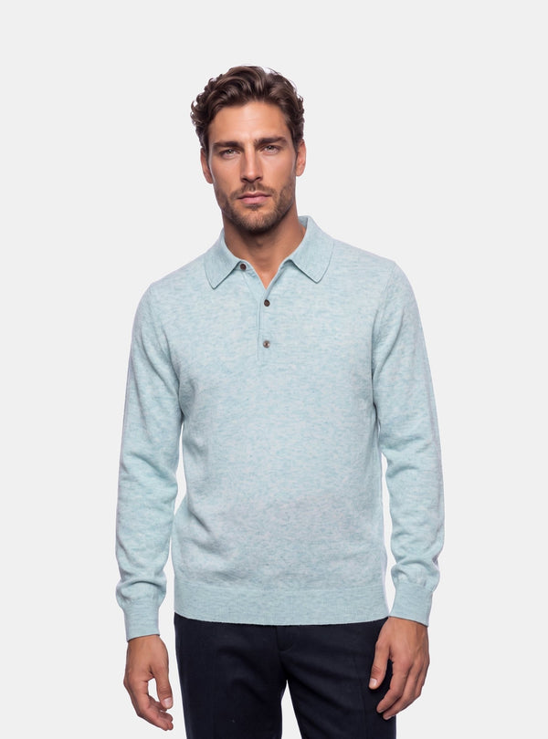 Maglia Polo Uomo in Lana e Cashmere - Fusaro Antonio dal 1893 - Fusaro Antonio