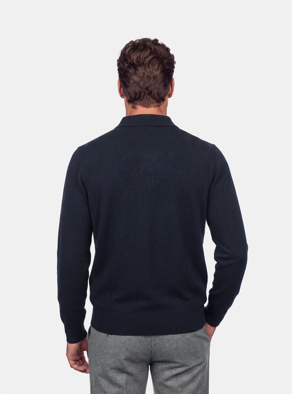 Maglia Polo Uomo in Lana e Cashmere - Fusaro Antonio dal 1893 - Fusaro Antonio