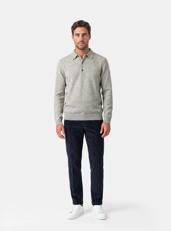 Maglia Polo Uomo in Lana e Cashmere - Fusaro Antonio dal 1893 - Fusaro Antonio