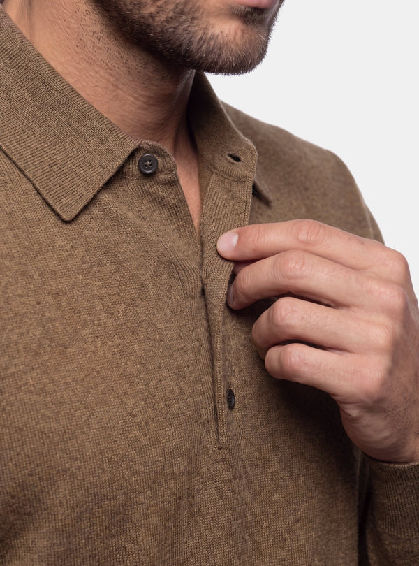 Maglia Polo Uomo in Lana e Cashmere - Fusaro Antonio dal 1893 - Fusaro Antonio