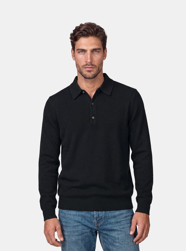 Maglia Polo Uomo in Lana e Cashmere - Fusaro Antonio dal 1893 - Fusaro Antonio