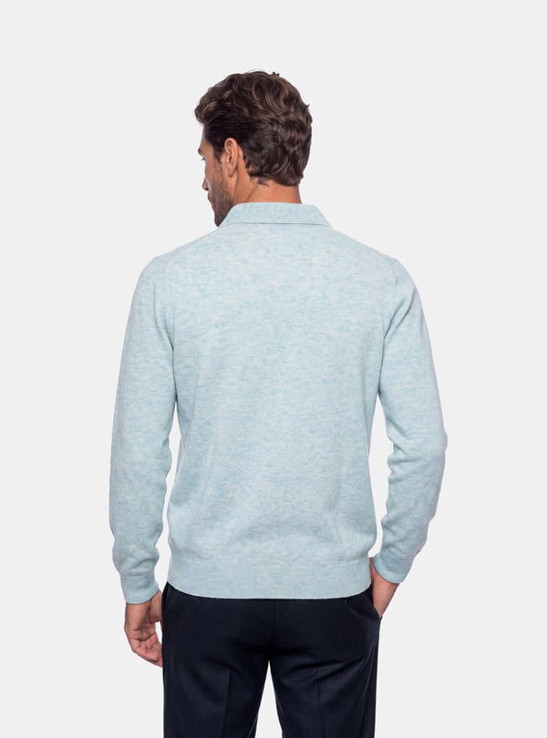 Maglia Polo Uomo in Lana e Cashmere - Fusaro Antonio dal 1893 - Fusaro Antonio
