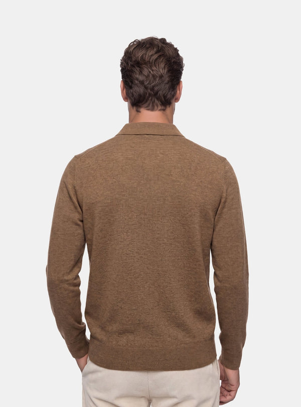 Maglia Polo Uomo in Lana e Cashmere - Fusaro Antonio dal 1893 - Fusaro Antonio