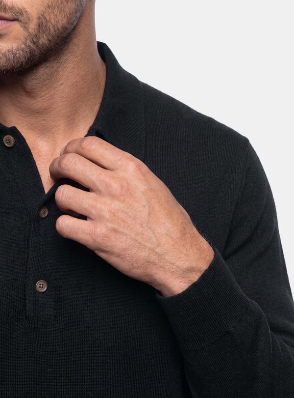 Maglia Polo Uomo in Lana e Cashmere - Fusaro Antonio dal 1893 - Fusaro Antonio