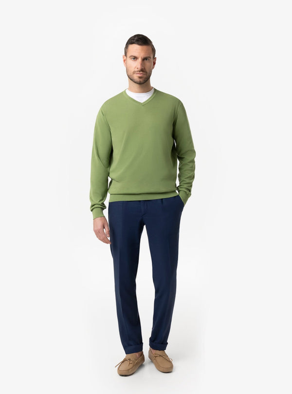 Maglia Scollo V Uomo in Cotone - Fusaro Antonio dal 1893 - Fusaro Antonio