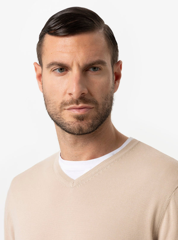 Maglia Scollo V Uomo in Cotone - Fusaro Antonio dal 1893 - Fusaro Antonio