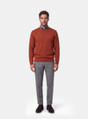 Maglione Uomo Girocollo in Lana e Cashmere - Fusaro Antonio dal 1893 - Fusaro Antonio