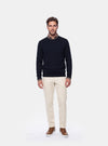 Maglione Uomo Girocollo in Lana Merinos - Fusaro Antonio dal 1893 - Fusaro Antonio
