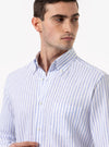 Oasi – Camicia Manica Lunga Button - Down in Lino e Cotone - Fusaro Antonio dal 1893 - Fusaro Antonio