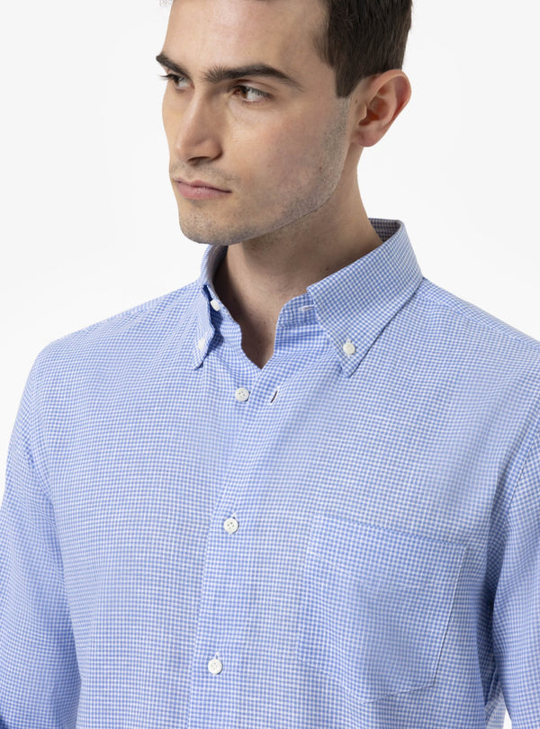 Oasi – Camicia Manica Lunga Button - Down in Lino e Cotone - Fusaro Antonio dal 1893 - Fusaro Antonio