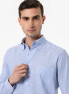 Oasi – Camicia Manica Lunga Button - Down in Lino e Cotone - Fusaro Antonio dal 1893 - Fusaro Antonio