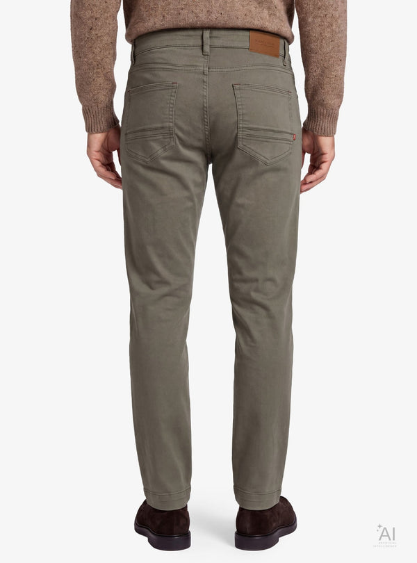 Pantalone Uomo 5 Tasche in Misto Cotone - Fusaro Antonio dal 1893 - Fusaro Antonio