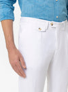 Pantalone Uomo con Taschino in Misto Lino - Fusaro Antonio dal 1893 - Fusaro Antonio