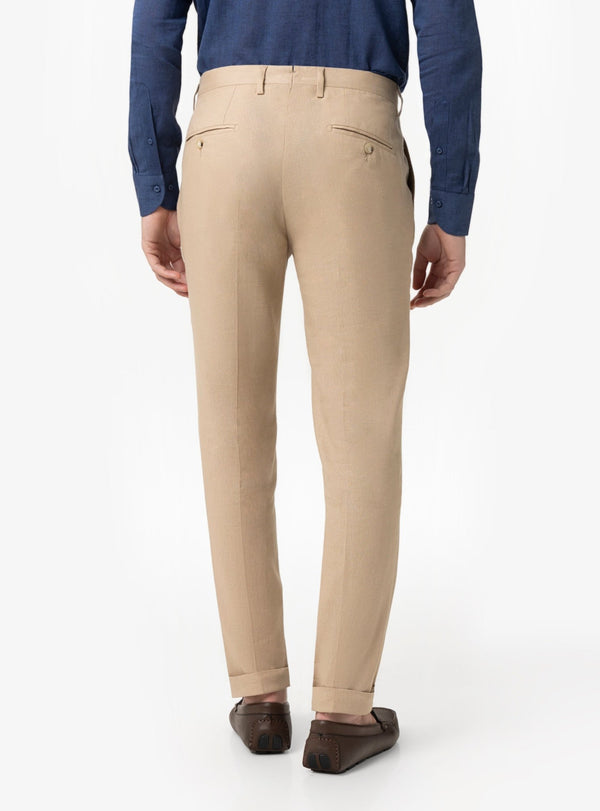 Pantalone Uomo con Taschino in Misto Lino - Fusaro Antonio dal 1893 - Fusaro Antonio