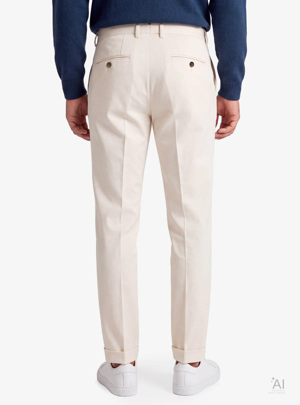 Pantalone uomo drill con tessitura diagonale e cinque colori - Fusaro Antonio dal 1893 - Fusaro Antonio