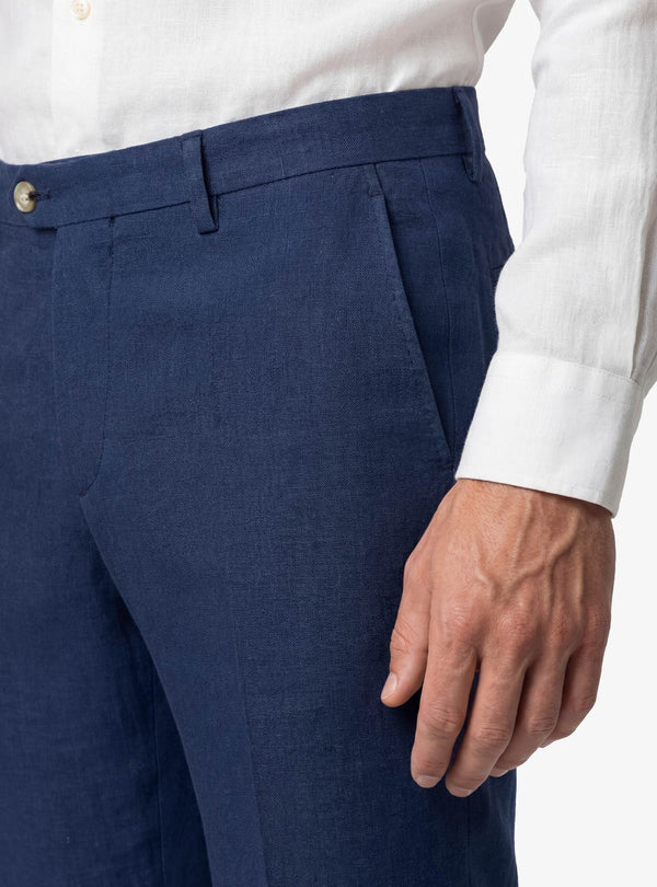 Pantalone Uomo Tasca America Lino - Fusaro Antonio dal 1893 - Fusaro Antonio