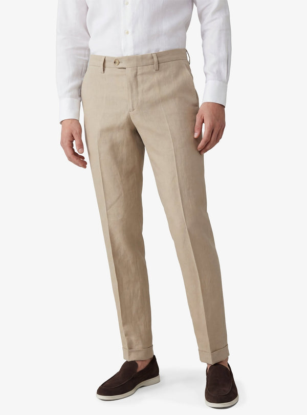 Pantalone Uomo Tasca America Lino - Fusaro Antonio dal 1893 - Fusaro Antonio