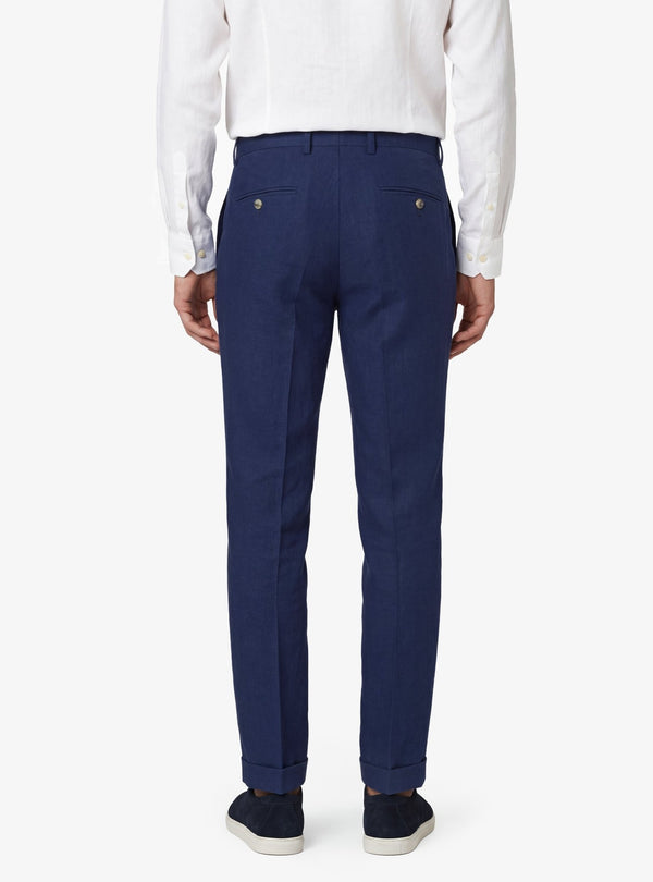 Pantalone Uomo Tasca America Lino - Fusaro Antonio dal 1893 - Fusaro Antonio