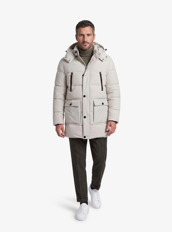 Parka Piumino Uomo in Nylon - Fusaro Antonio dal 1893 - Fusaro Antonio