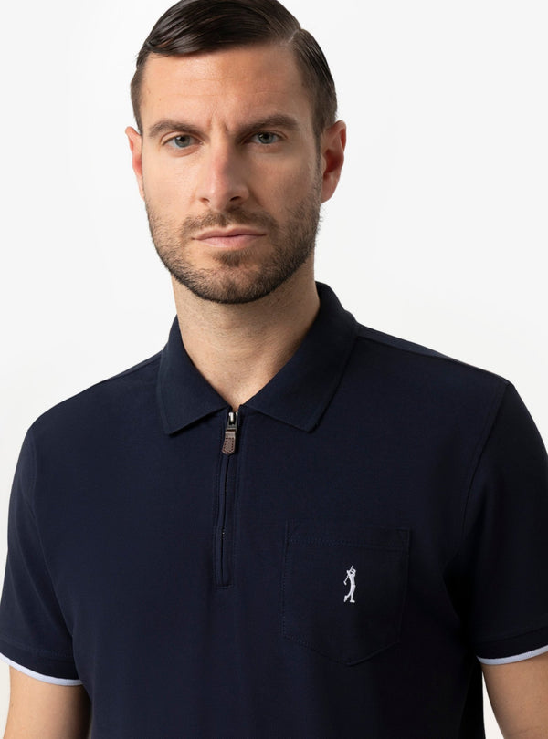 Polo con Zip Uomo - Fusaro Antonio dal 1893 - Fusaro Antonio