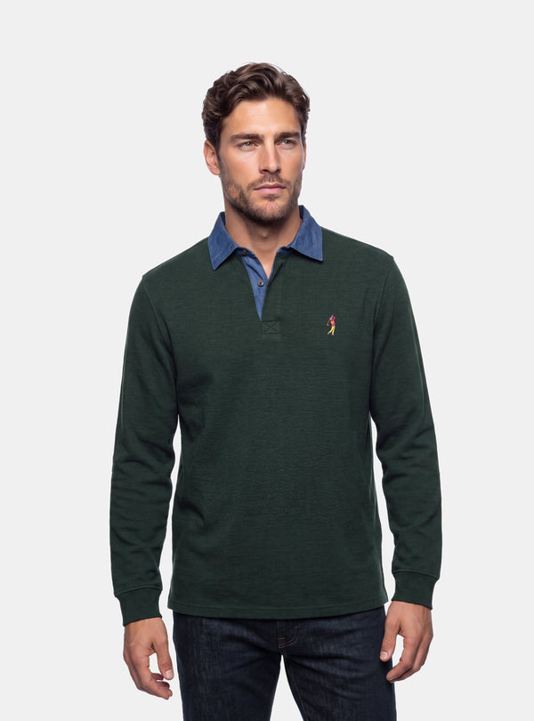 Polo Uomo Manica Lunga in Cotone - Fusaro Antonio dal 1893 - Fusaro Antonio
