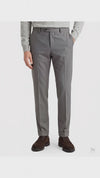 Pantalone uomo drill in cotone Fusaro Antonio dal 1893, tessitura diagonale, disponibile in cinque colori. – GRIGIO – video