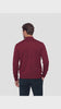 Cardigan uomo zip intera Fusaro Antonio dal 1893, colletto e maglia fine a coste, dettaglio zip frontale. – video