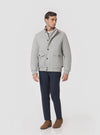 Stelvio - Men's bomber jacket in mixed wool
