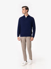 Sibari – Maglia Uomo Mezza Zip in Lana e Cashmere - Fusaro Antonio dal 1893 - Fusaro Antonio