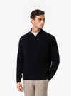 Sibari – Maglia Uomo Mezza Zip in Lana e Cashmere - Fusaro Antonio dal 1893 - Fusaro Antonio