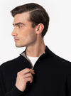 Sibari – Maglia Uomo Mezza Zip in Lana e Cashmere - Fusaro Antonio dal 1893 - Fusaro Antonio
