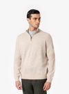 Sibari – Maglia Uomo Mezza Zip in Lana e Cashmere - Fusaro Antonio dal 1893 - Fusaro Antonio