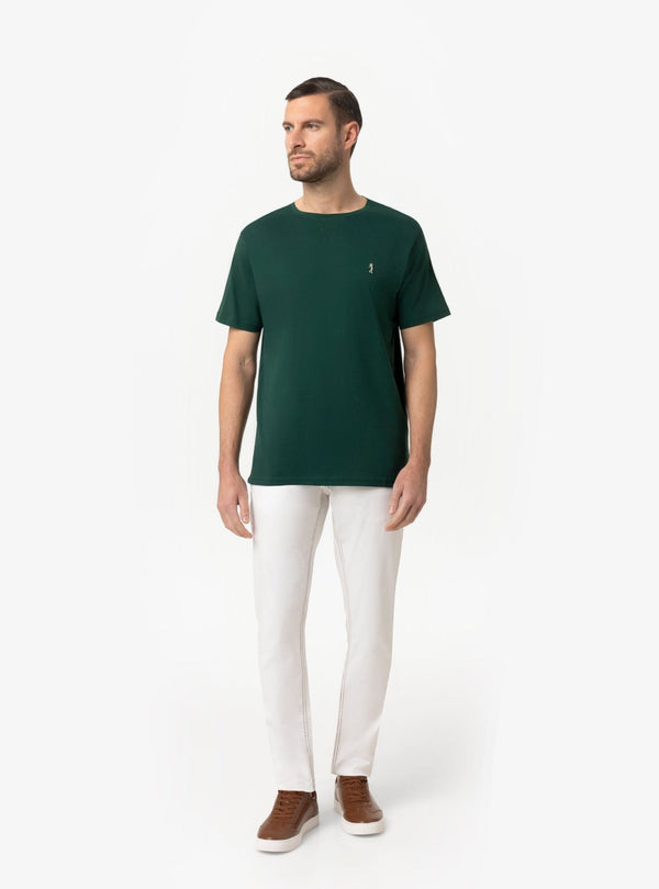 T-Shirt Basic Uomo con Logo in Cotone Primavera/Estate - Fusaro Antonio dal 1893 - Fusaro Antonio