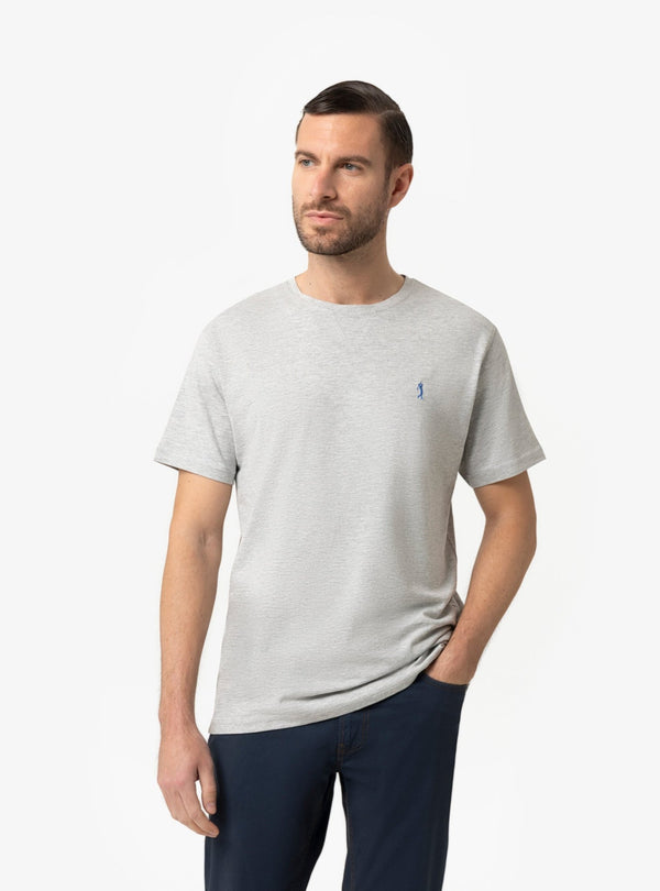 T-Shirt Basic Uomo con Logo in Cotone Primavera/Estate - Fusaro Antonio dal 1893 - Fusaro Antonio
