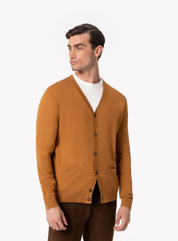 Trento – Cardigan Uomo in Lana Merino - Fusaro Antonio dal 1893 - Fusaro Antonio