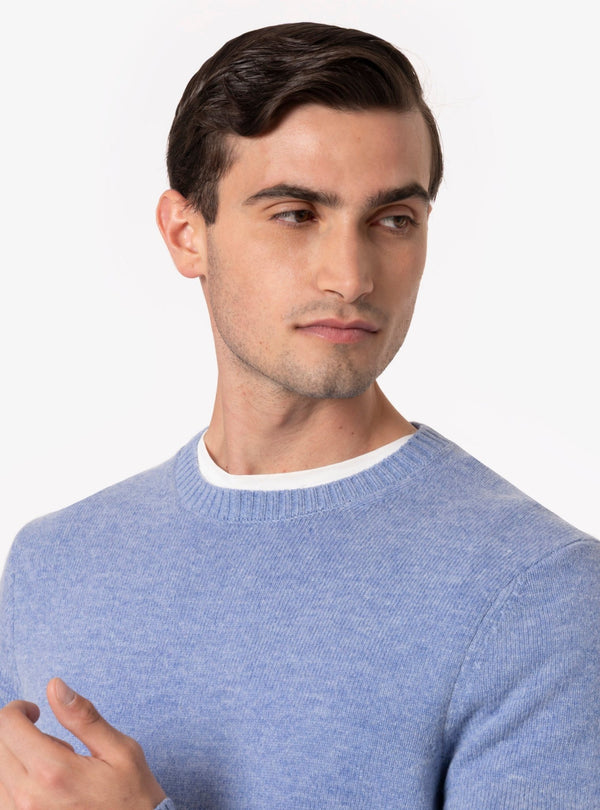 Vico – Maglia Girocollo Uomo in Misto Lana - Fusaro Antonio dal 1893 - Fusaro Antonio
