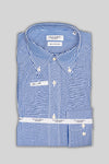 Camicia con collo button-down in puro cotone - Elegant - Fusaro Antonio dal 1893