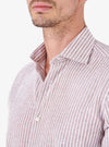 French collar shirts in cotton linen - Pete Barris